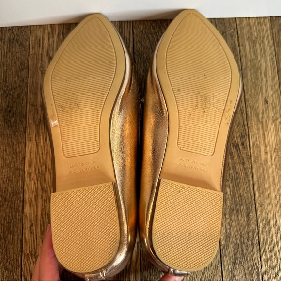 Brand New Forever 21 Rose Gold Pointed Toe Loafer. - Picture 4 of 6